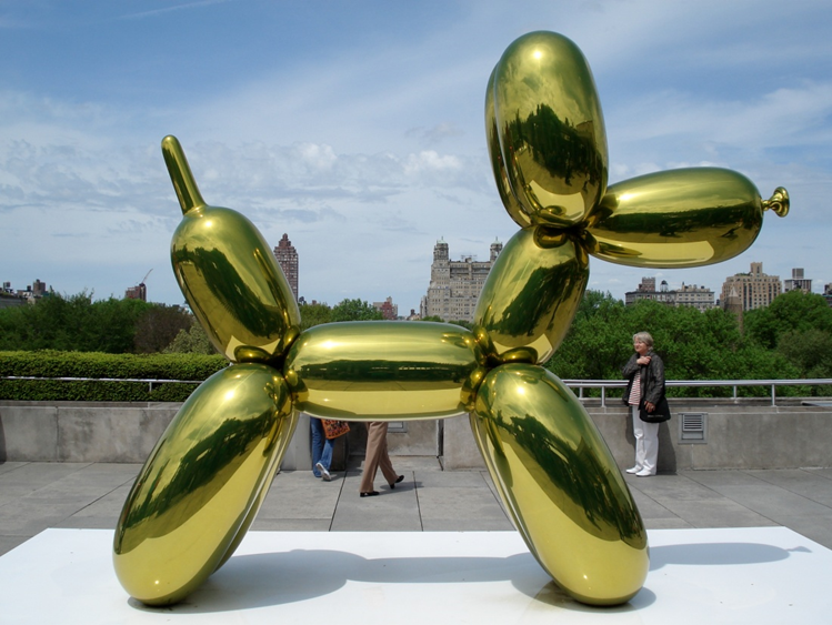 Koons, J. 1994 Baloon Dog [high chromium stainless steel with transparent colour coating] the collection of Steven A. Cohen, Eli Broad
